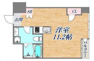 シャンブルクイセの物件間取画像